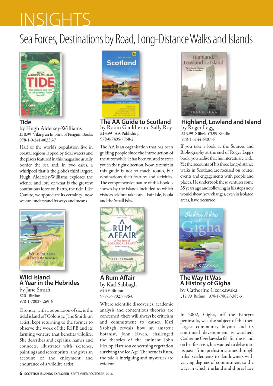 Scottish Islands Explorer Preview Pages
