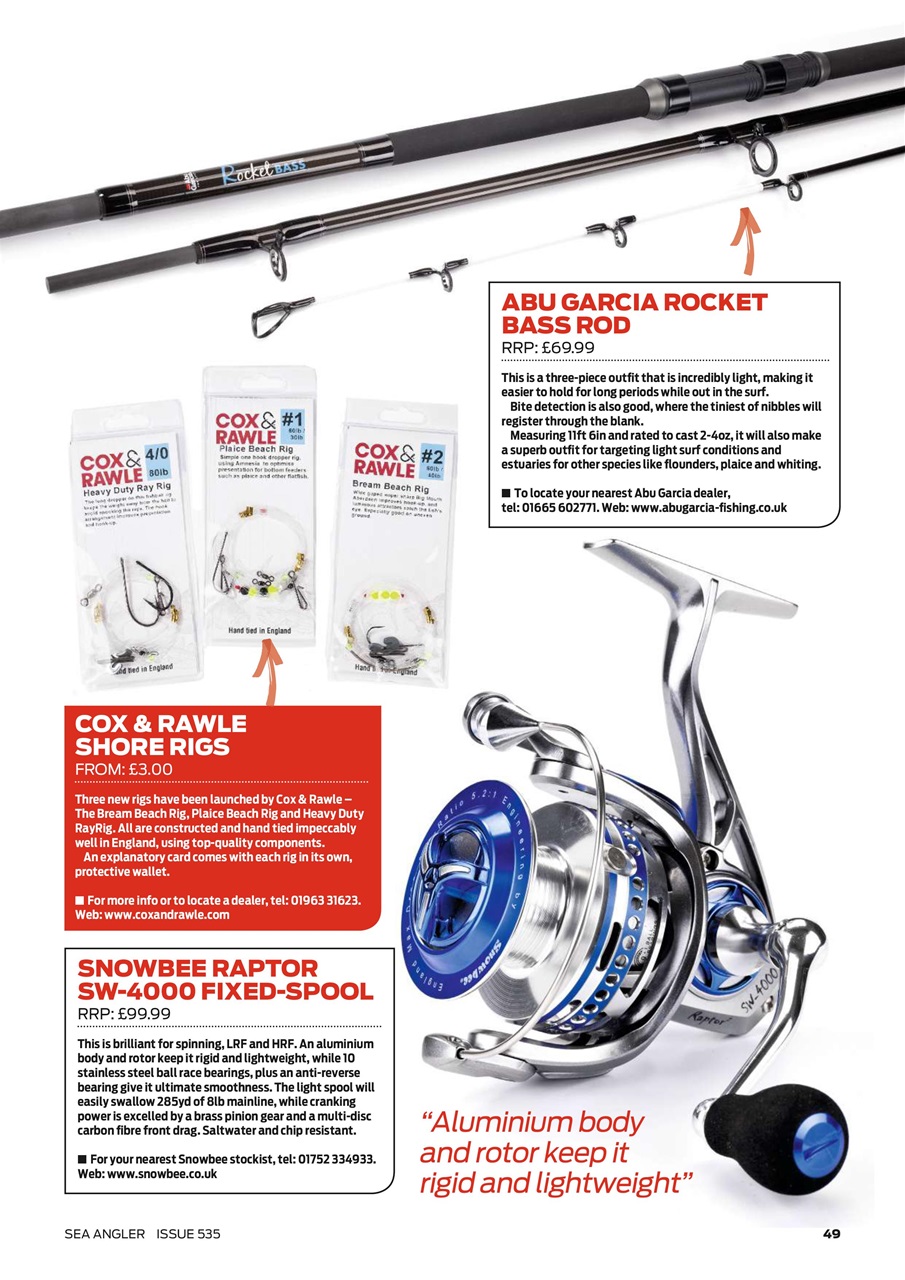 Sea Angler Preview Pages