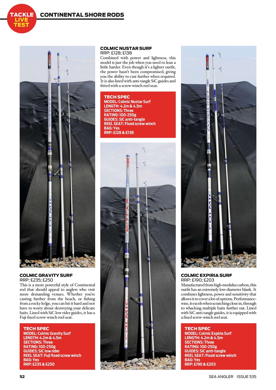 Sea Angler Preview Pages