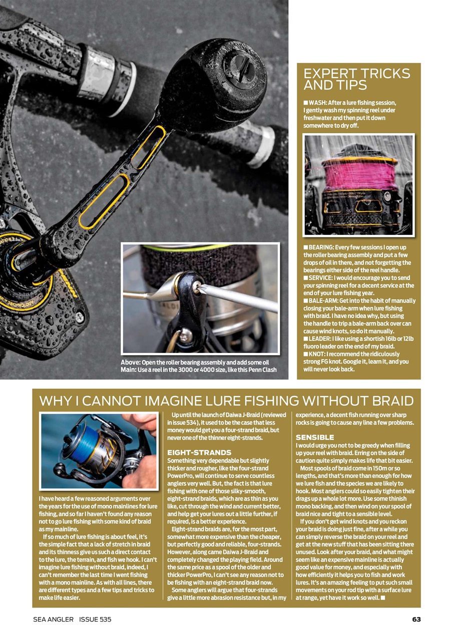 Sea Angler Preview Pages