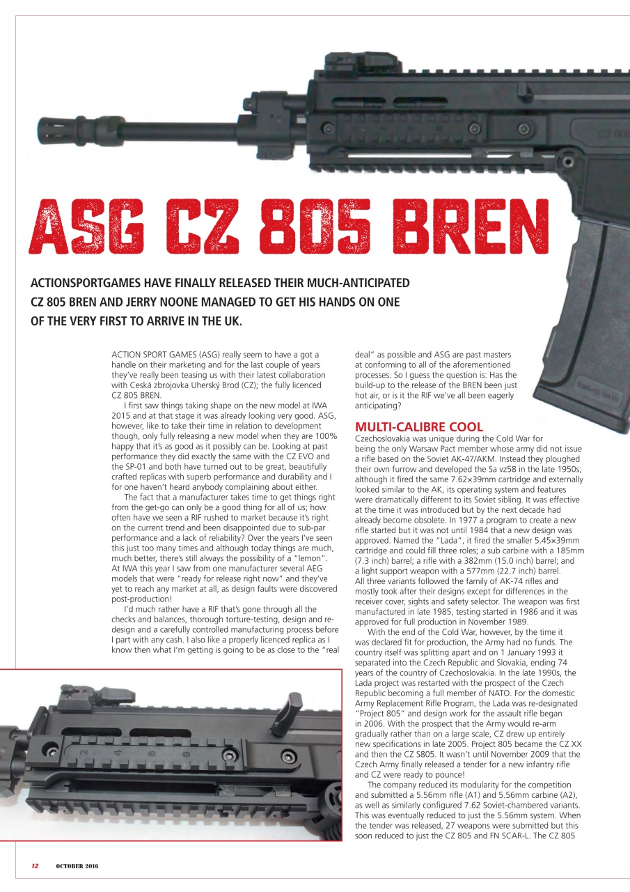 Airsoft Action Preview Pages