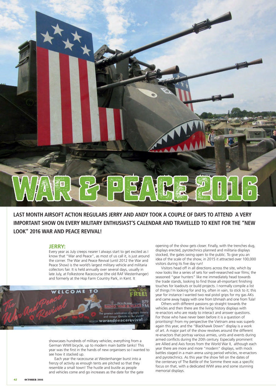 Airsoft Action Preview Pages
