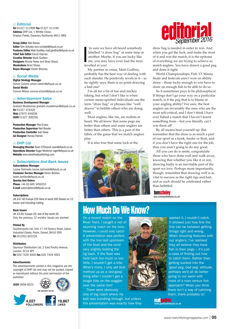 Match Fishing Preview Pages