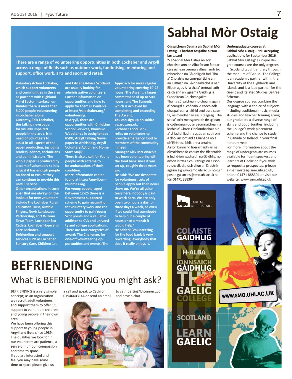 The Oban Times & Lochaber Times Preview Pages