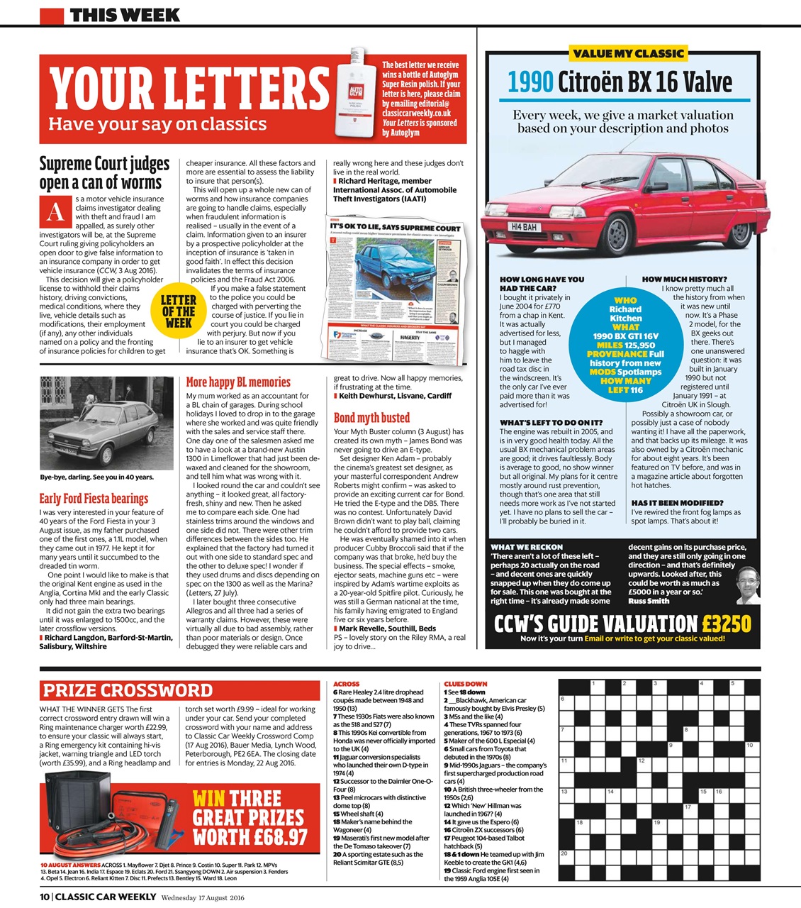 Classic Car Weekly Preview Pages