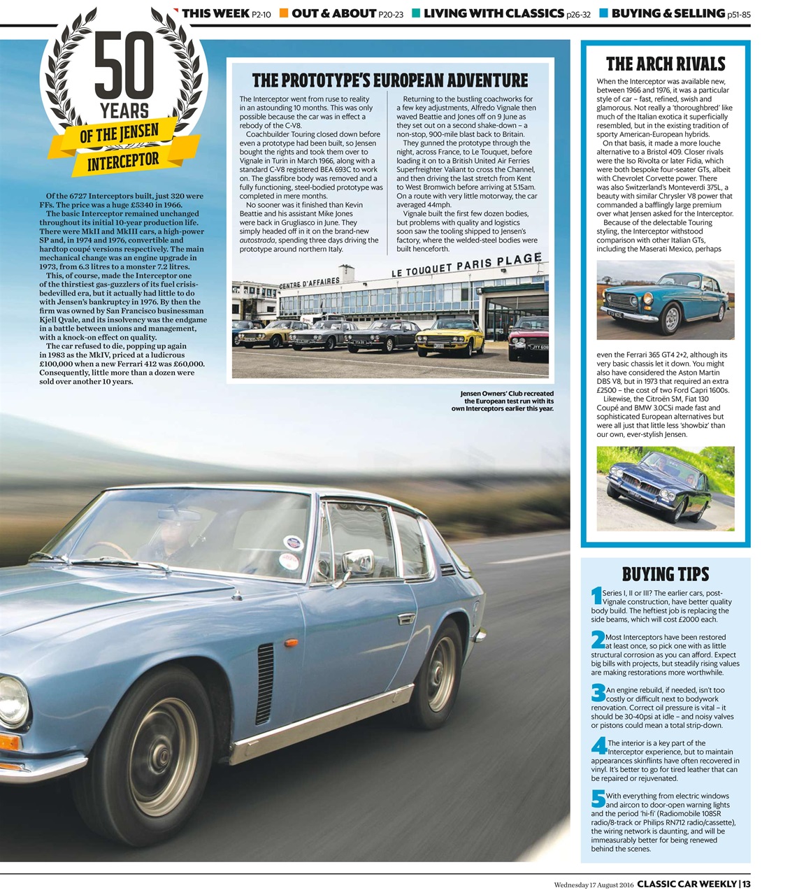 Classic Car Weekly Preview Pages