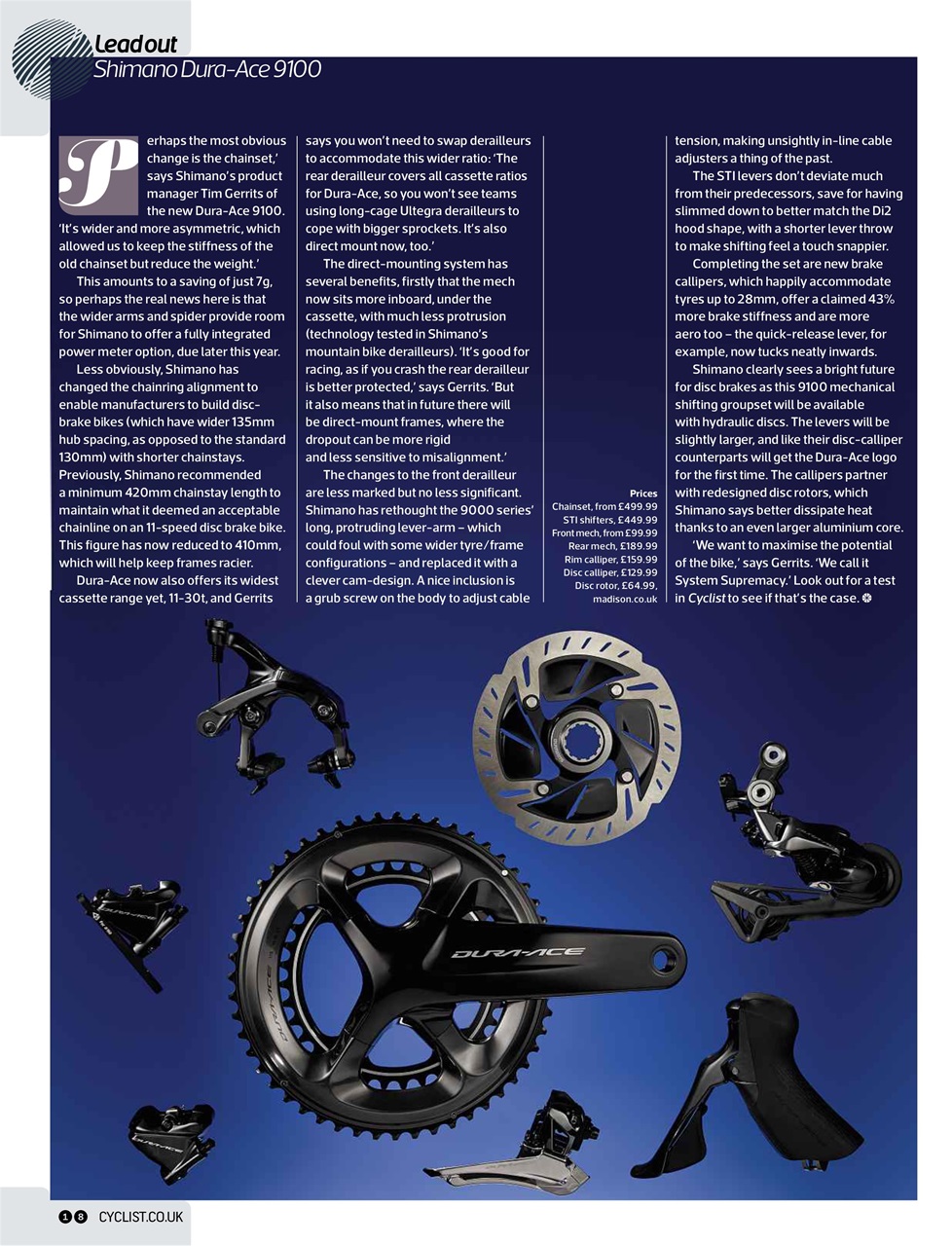 Cyclist Preview Pages