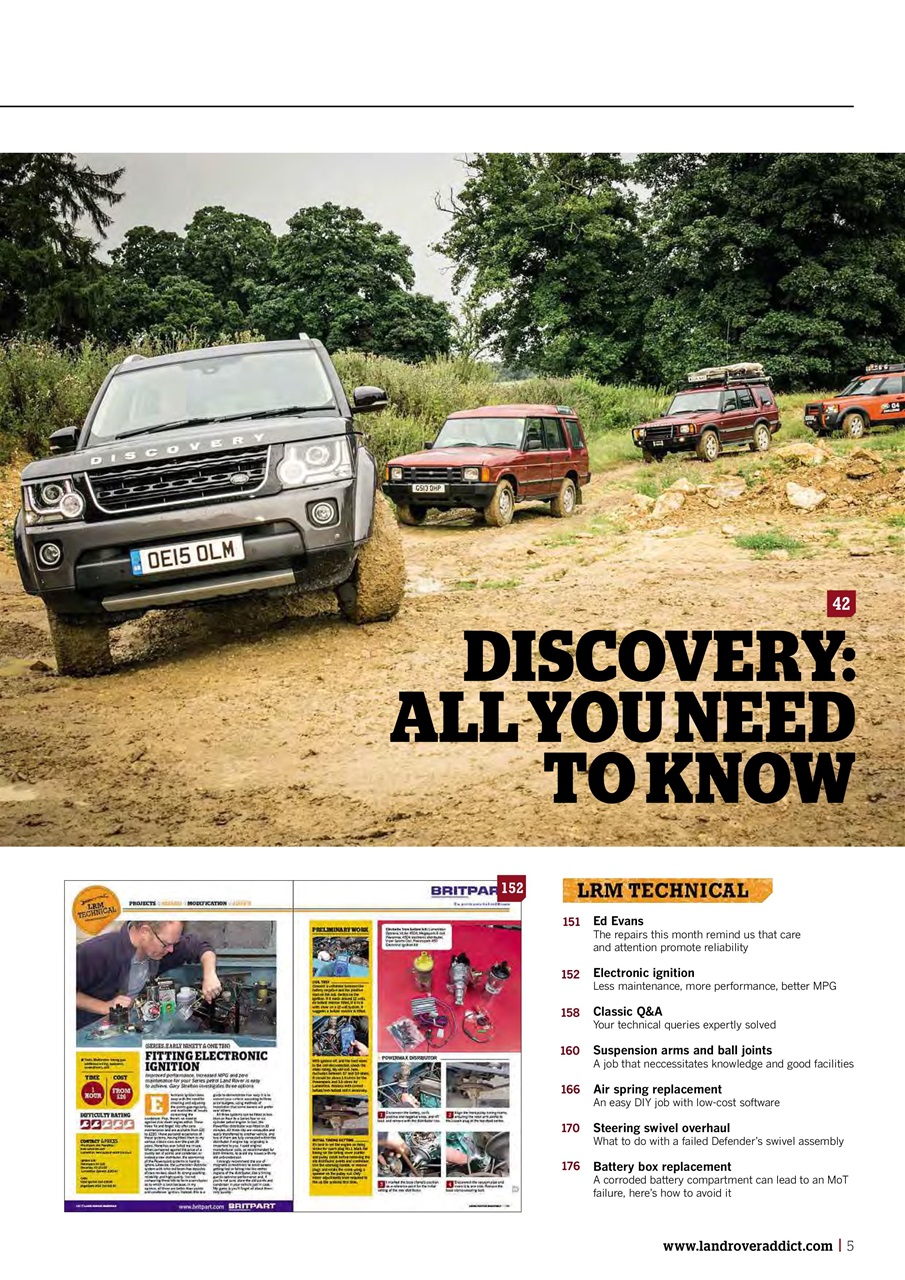 Land Rover Monthly Preview Pages
