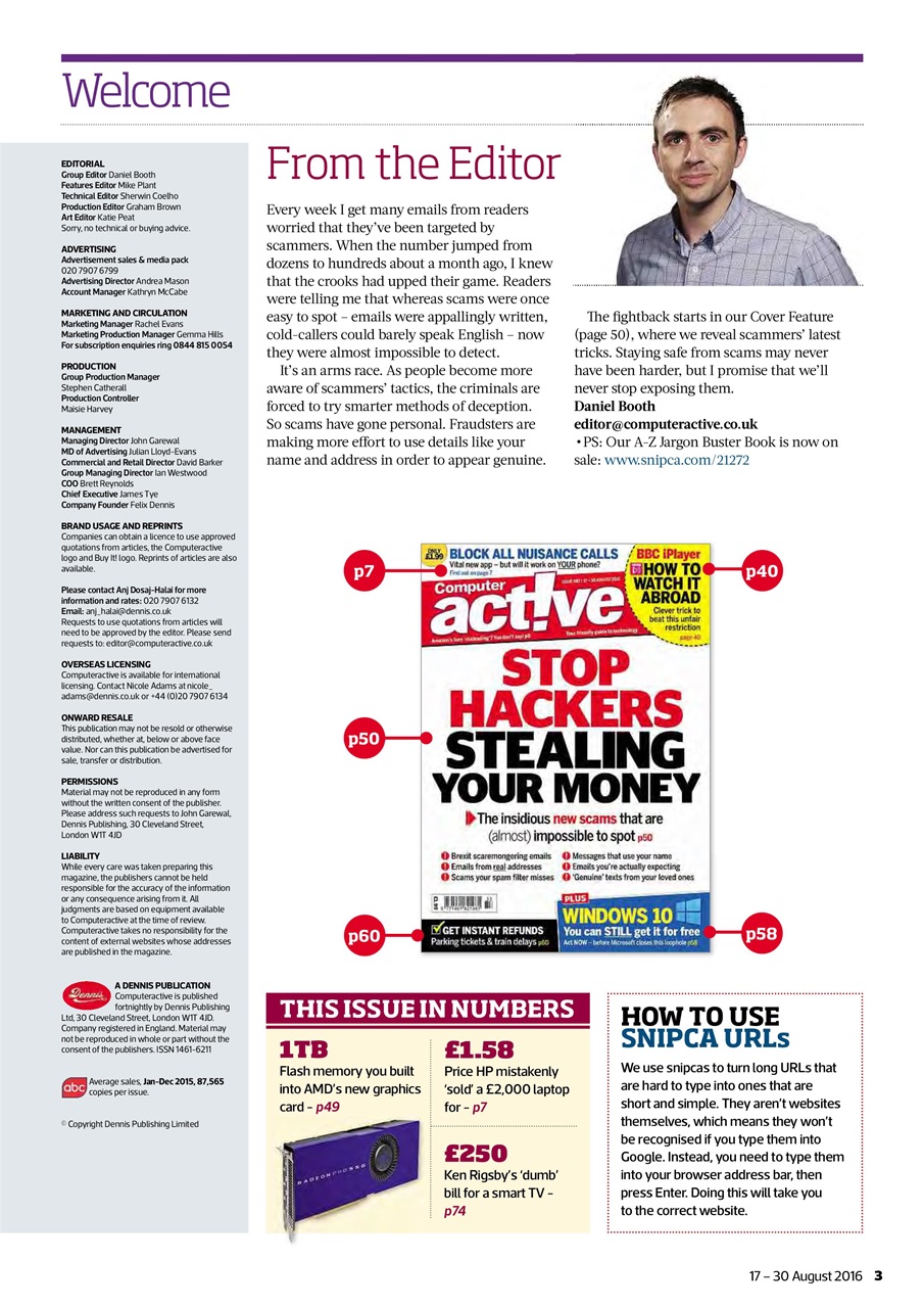 Computer Active Preview Pages