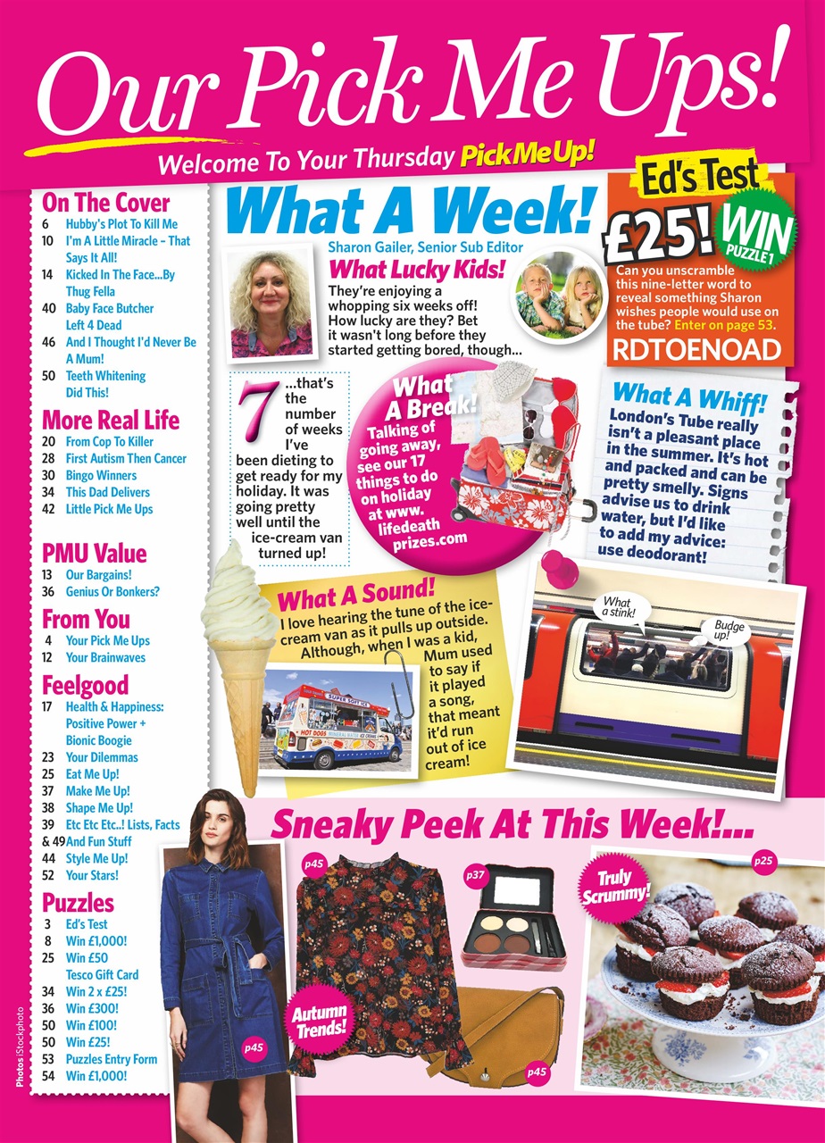 Pick Me Up Preview Pages