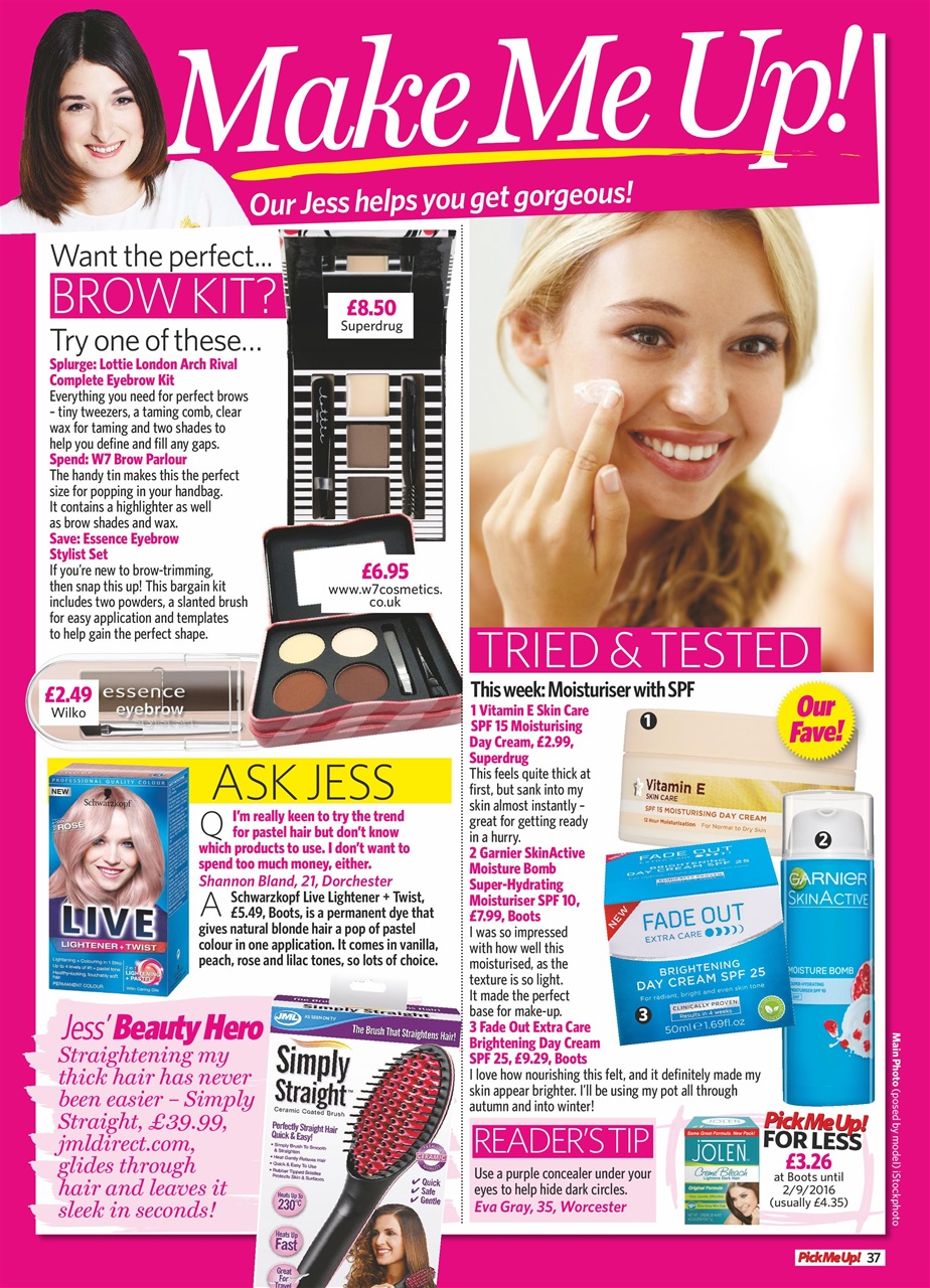 Pick Me Up Preview Pages