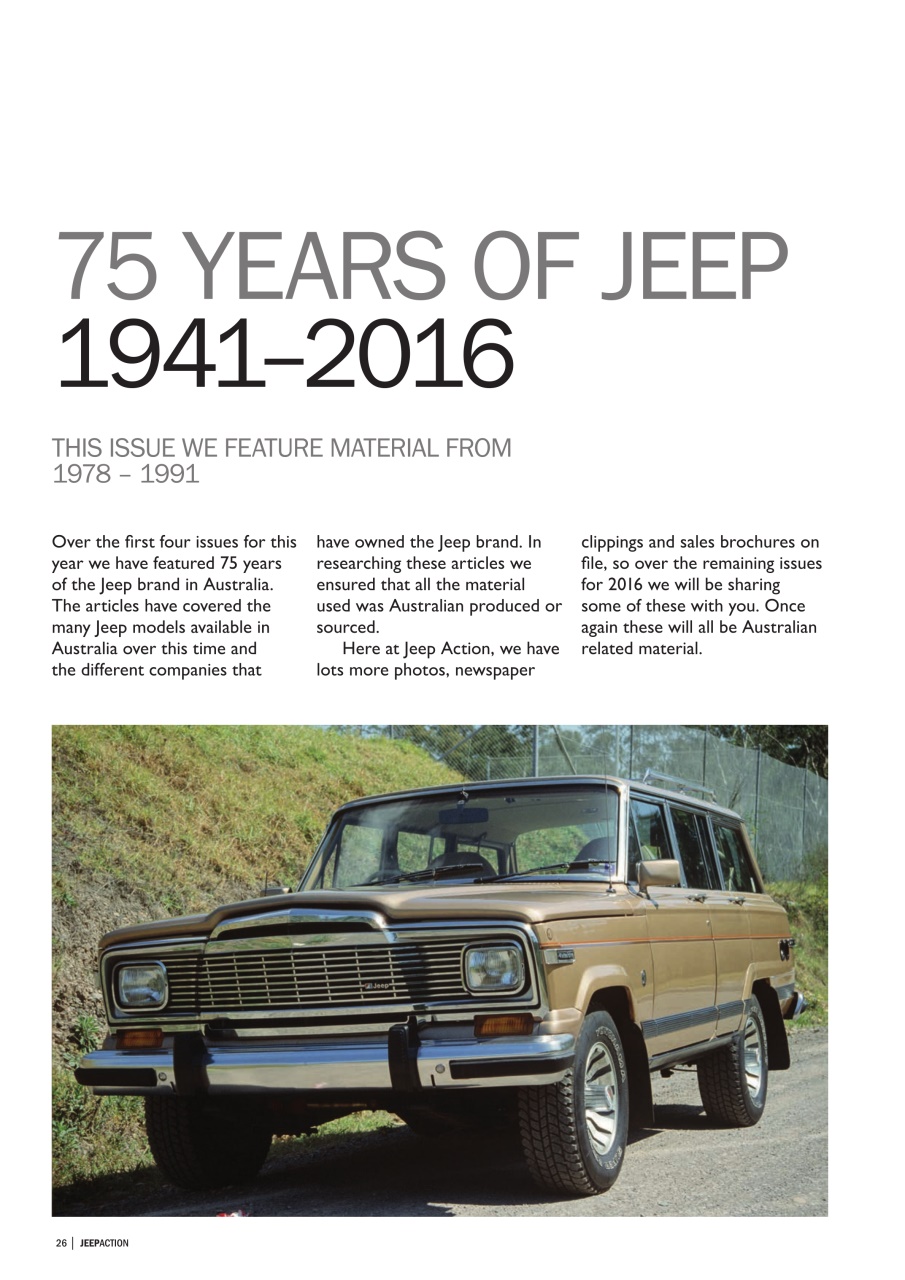 Jeep Action Preview Pages