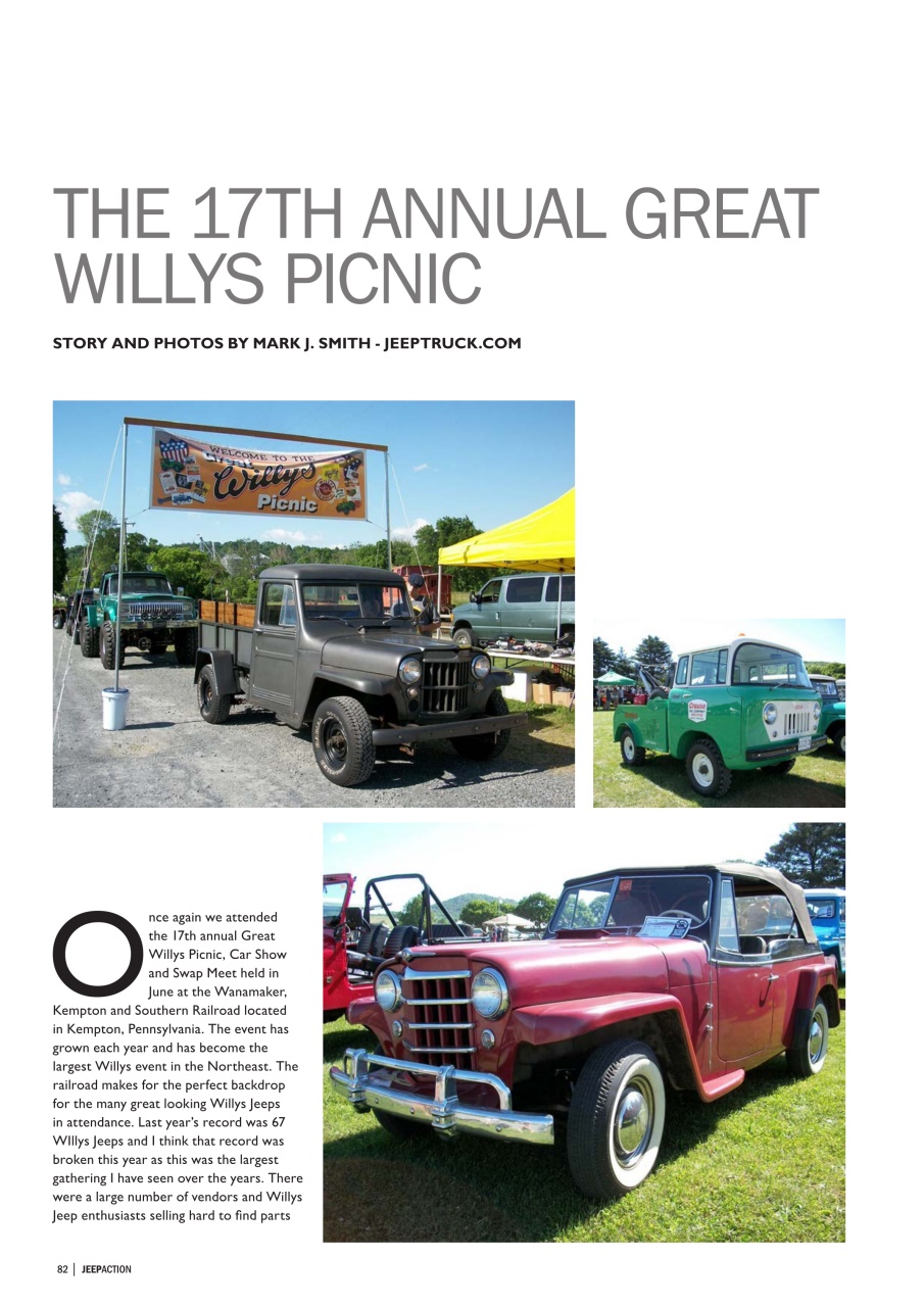 Jeep Action Preview Pages