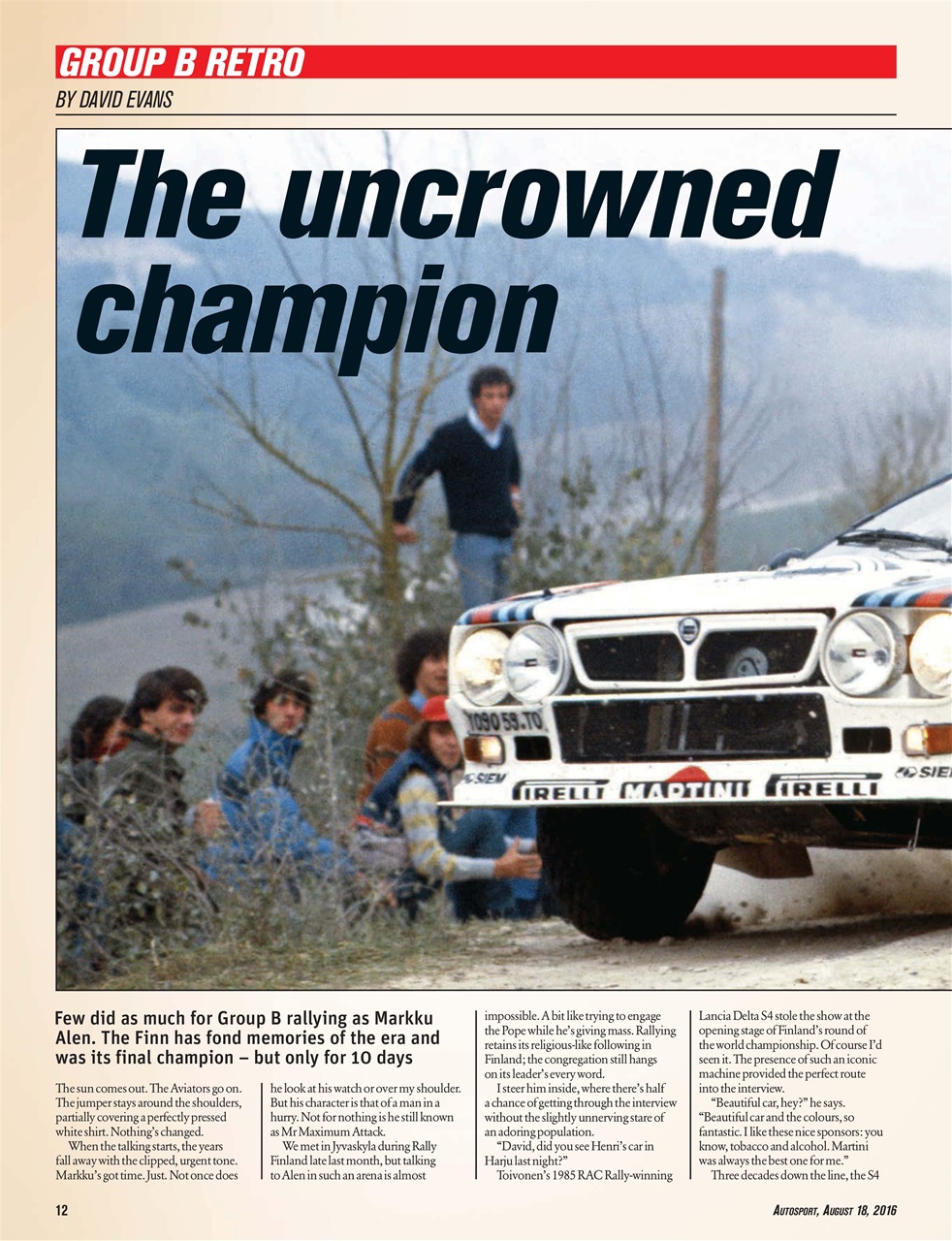 Autosport Preview Pages