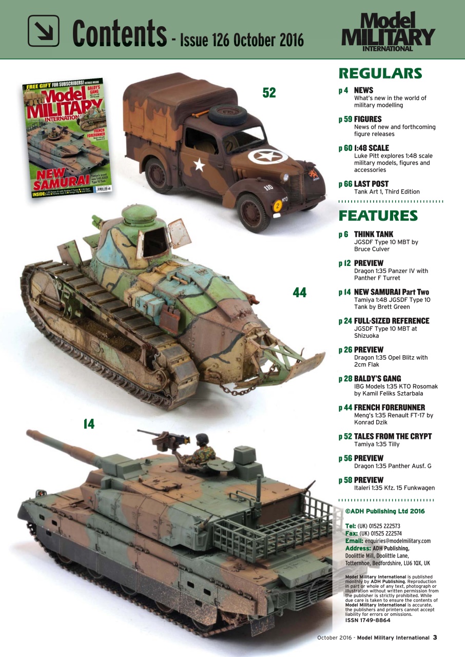 Model Military International Preview Pages