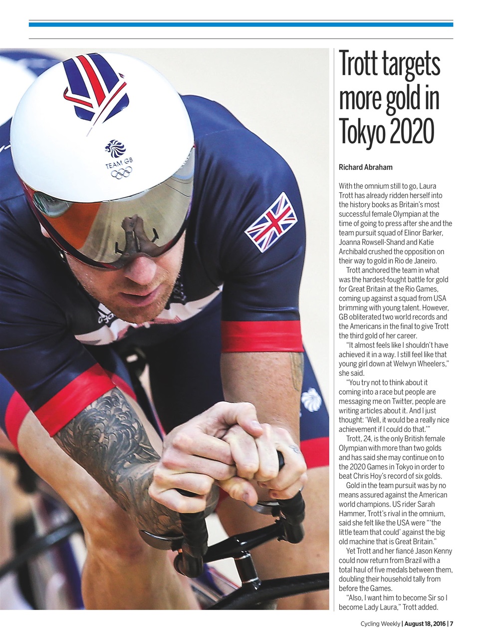 Cycling Weekly Preview Pages