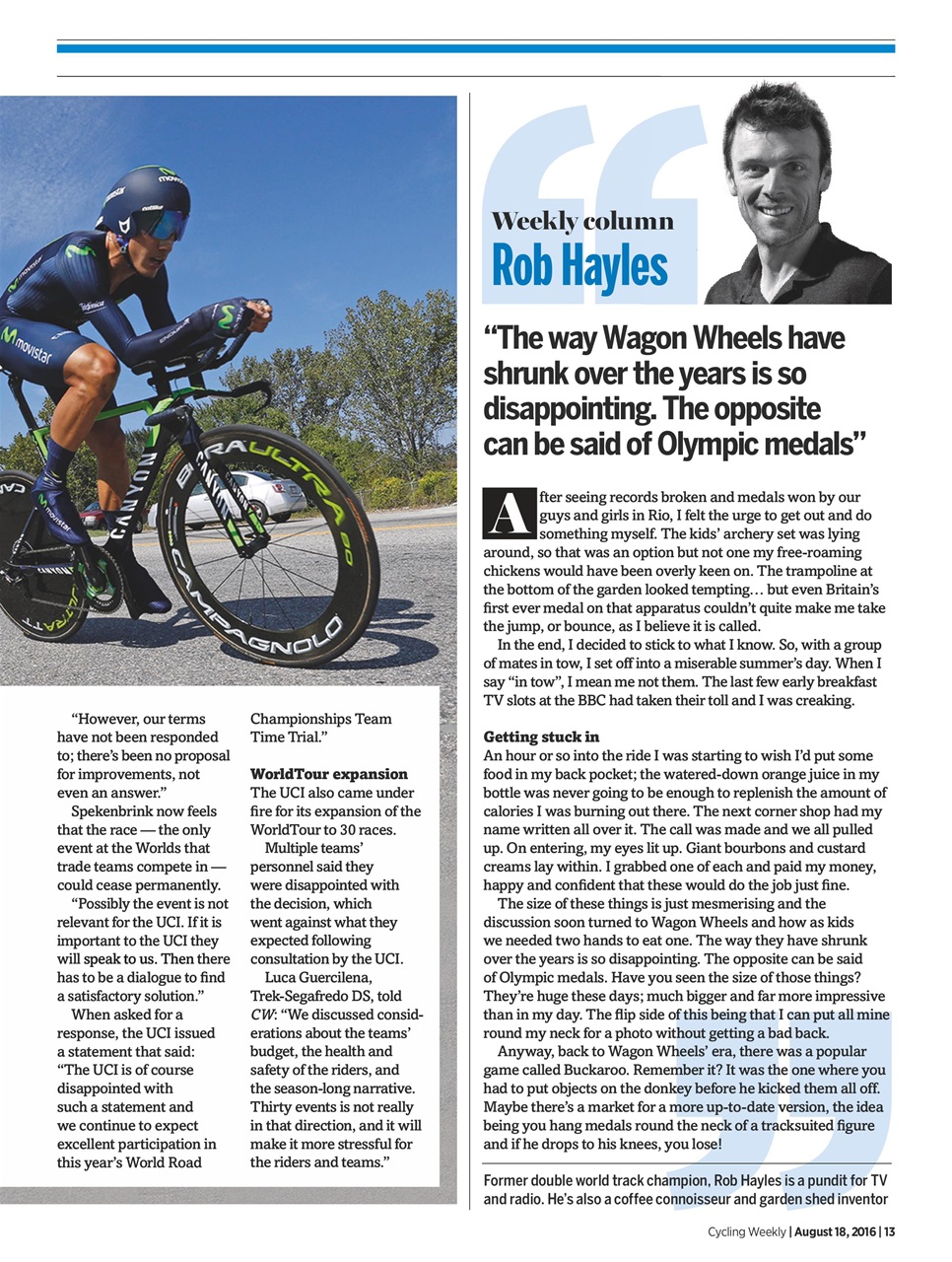 Cycling Weekly Preview Pages