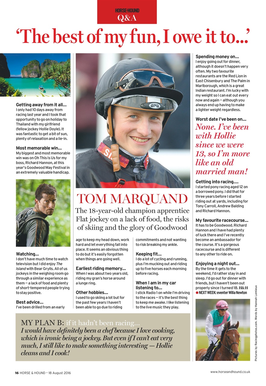Horse & Hound Preview Pages
