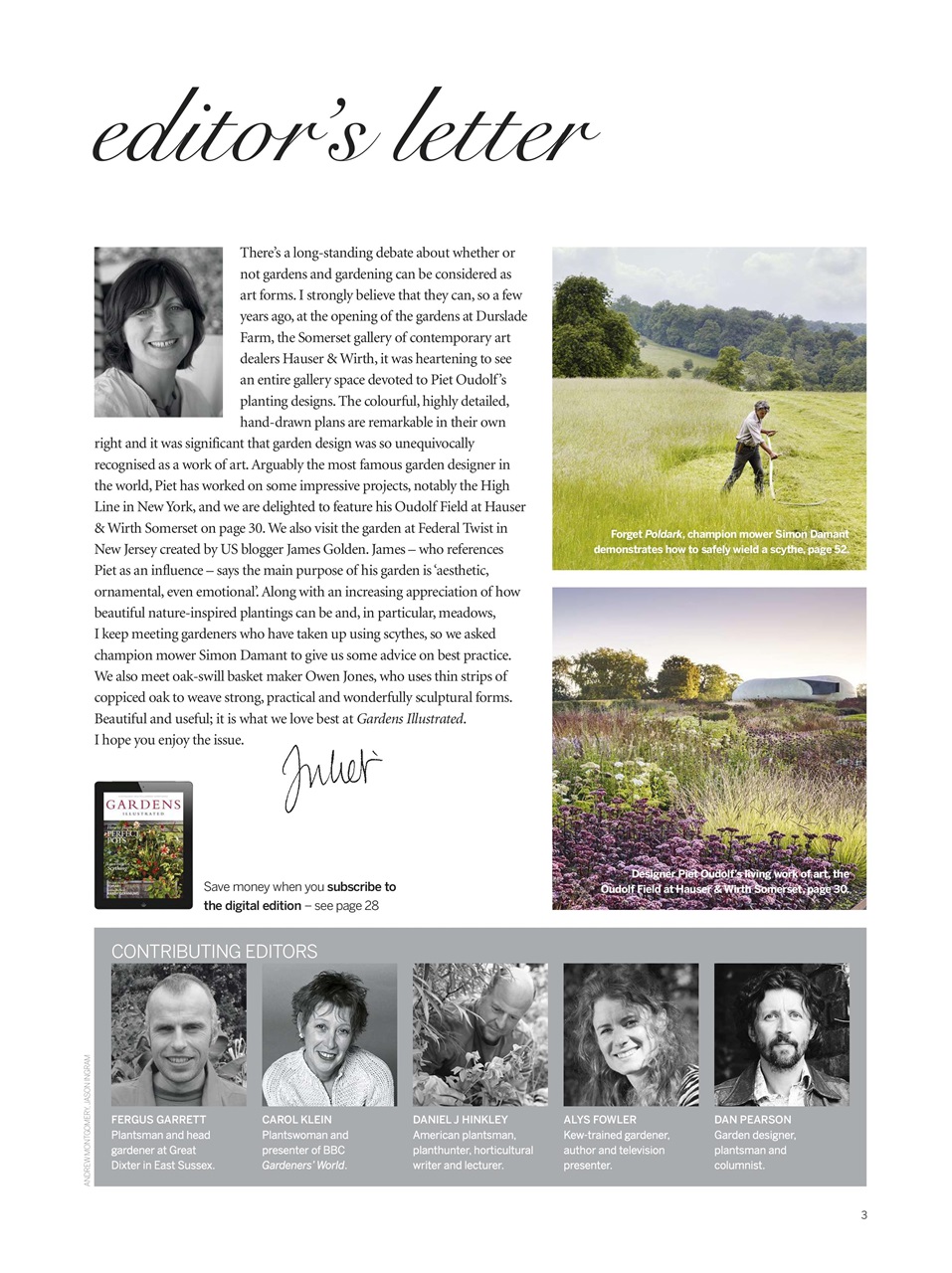 Gardens Illustrated Preview Pages
