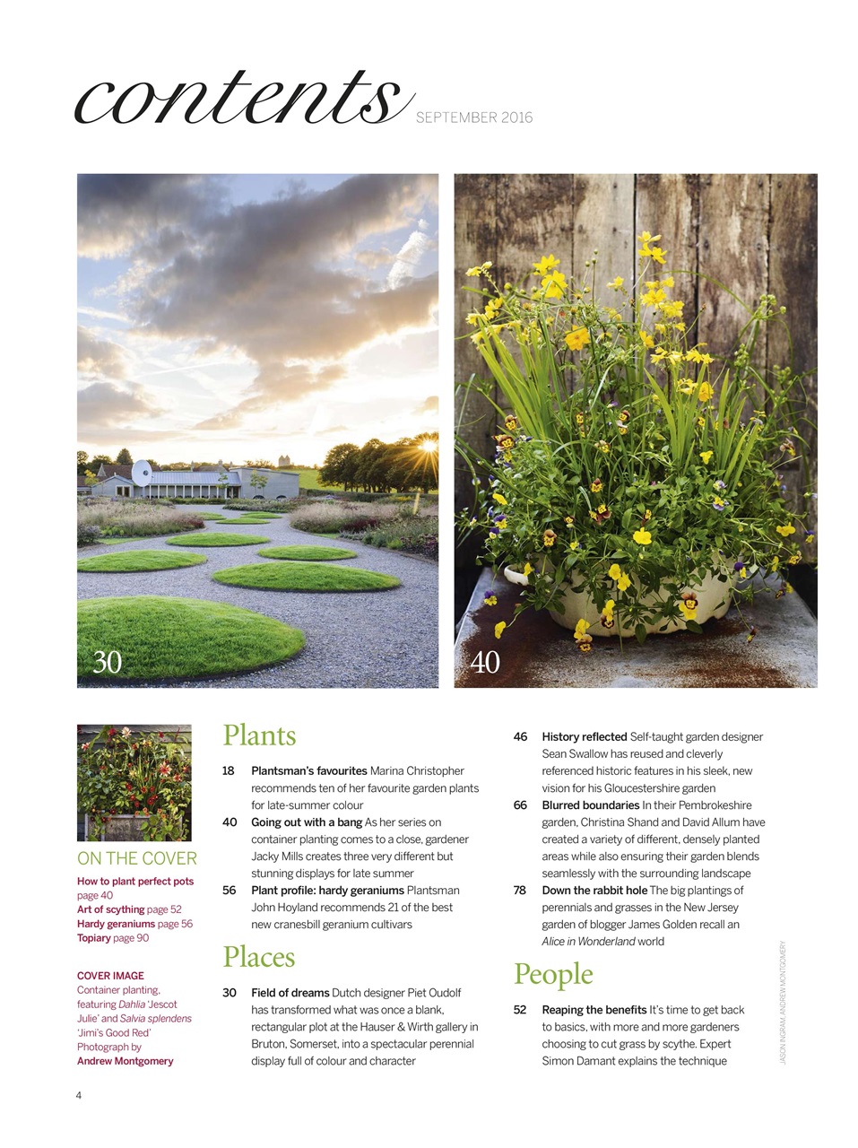 Gardens Illustrated Preview Pages