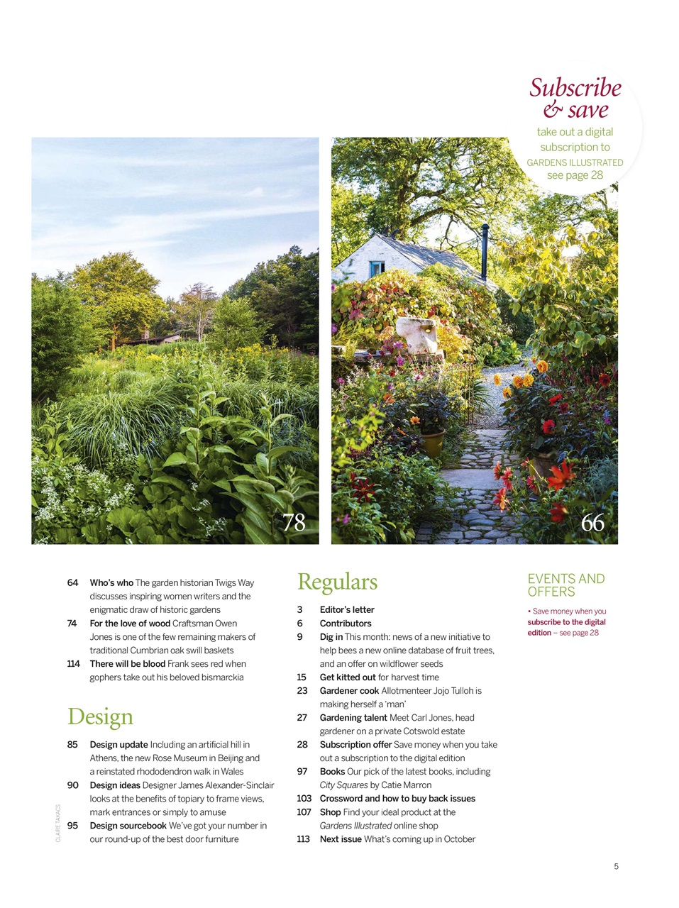 Gardens Illustrated Preview Pages