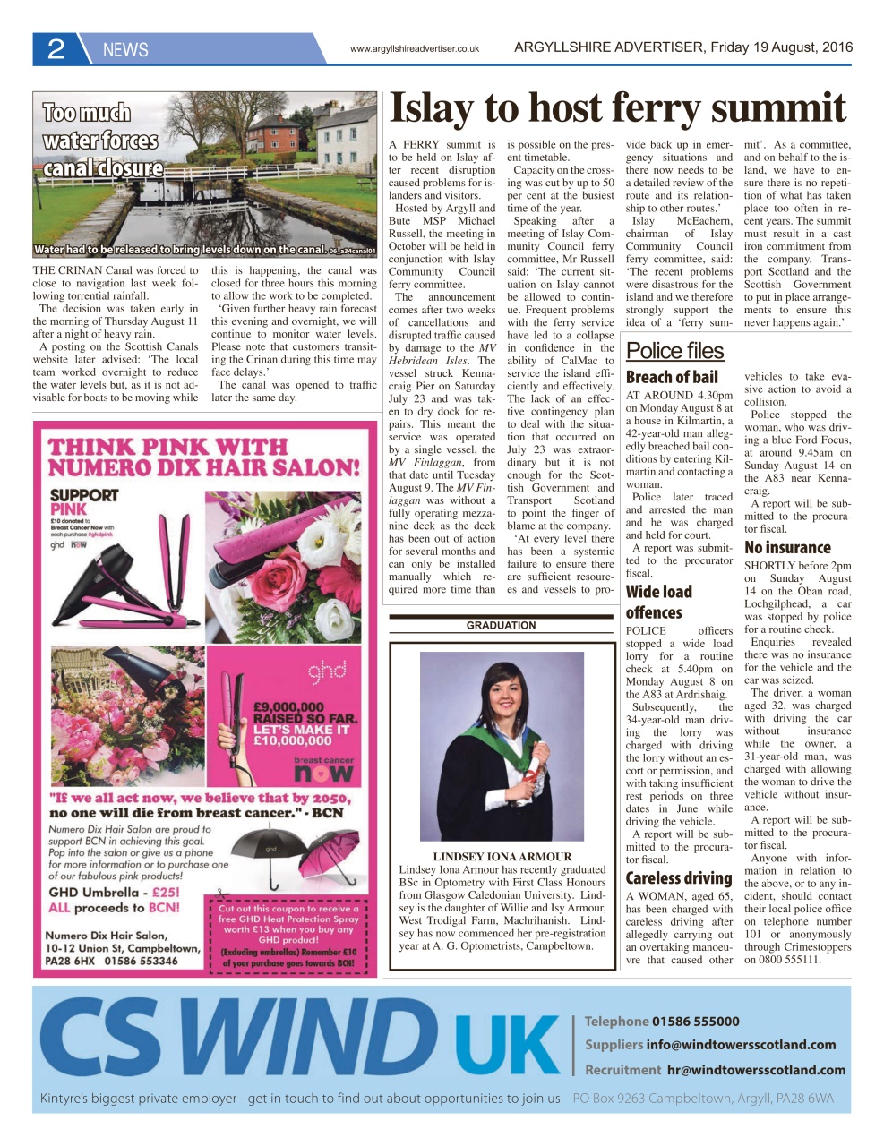 Argyllshire Advertiser Preview Pages
