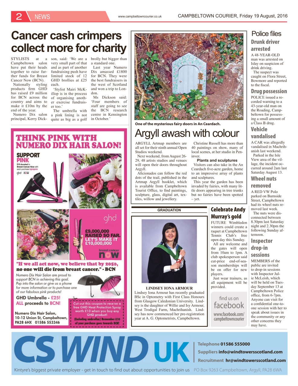Campbeltown Courier Preview Pages