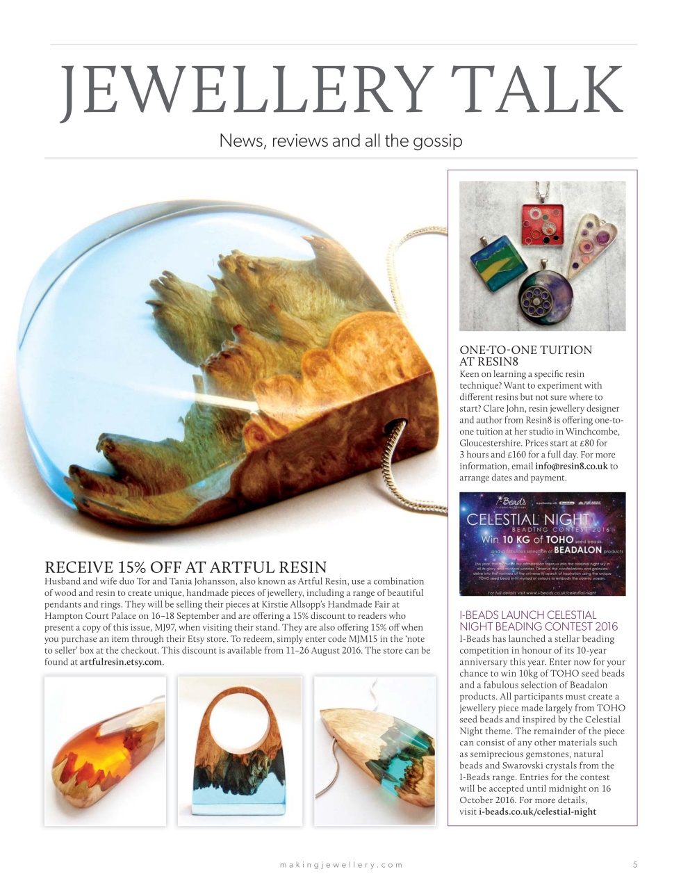 Making Jewellery Preview Pages