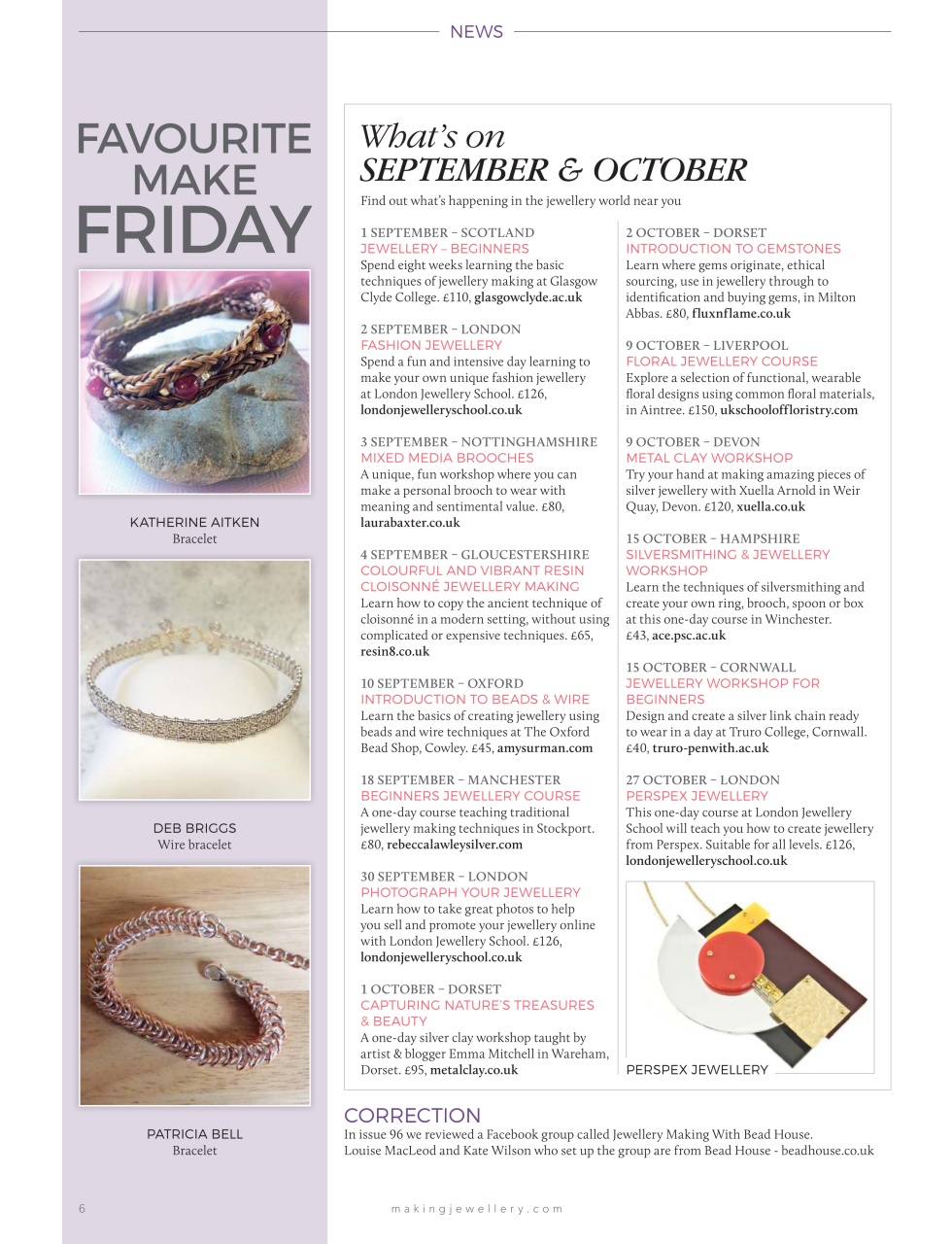 Making Jewellery Preview Pages