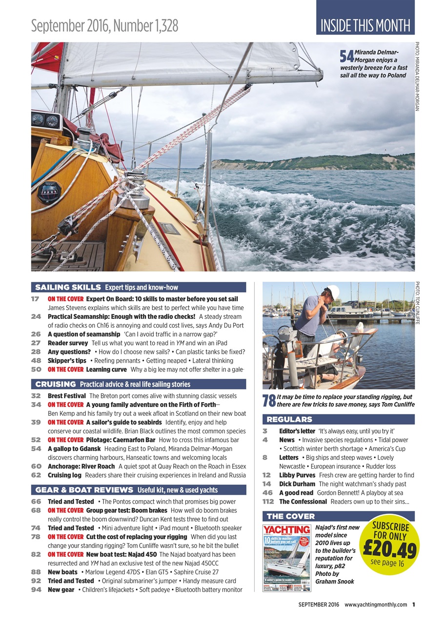 Yachting Monthly Preview Pages
