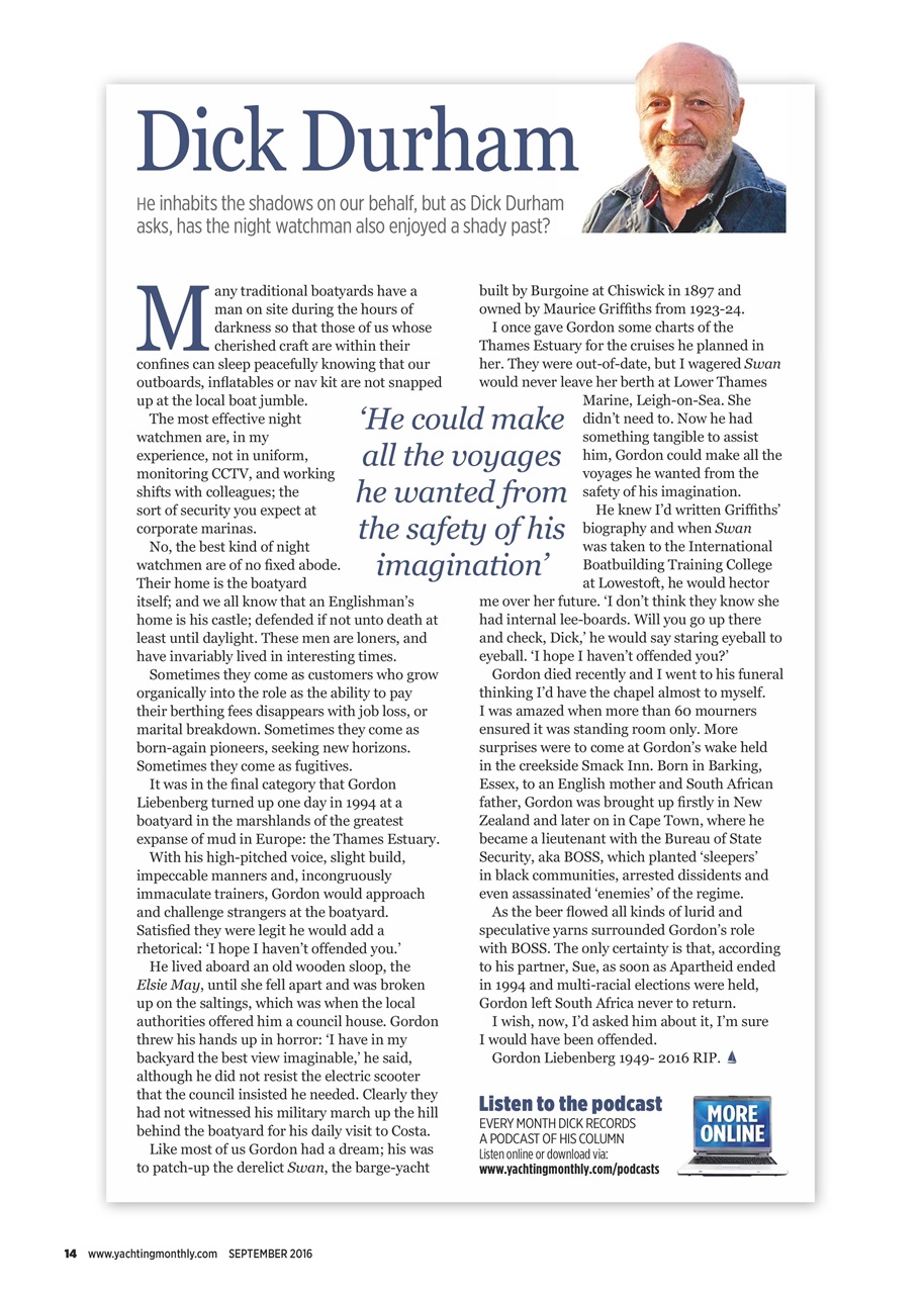 Yachting Monthly Preview Pages