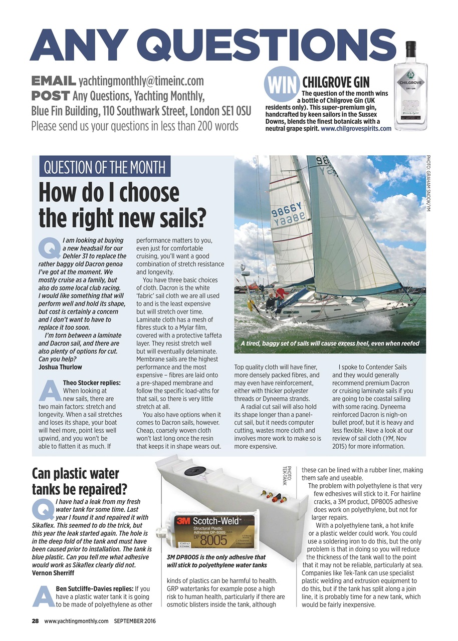 Yachting Monthly Preview Pages