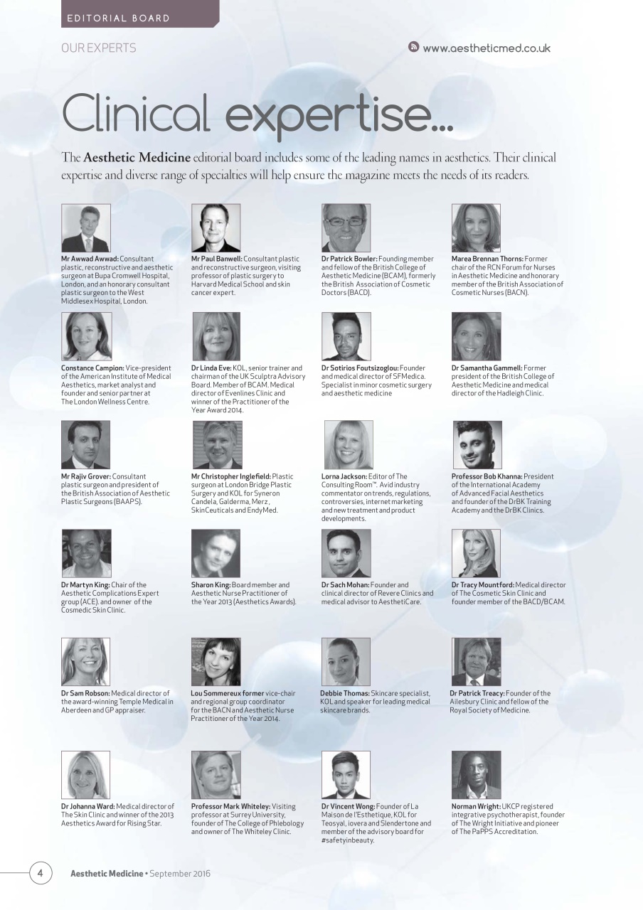 Aesthetic Medicine Preview Pages