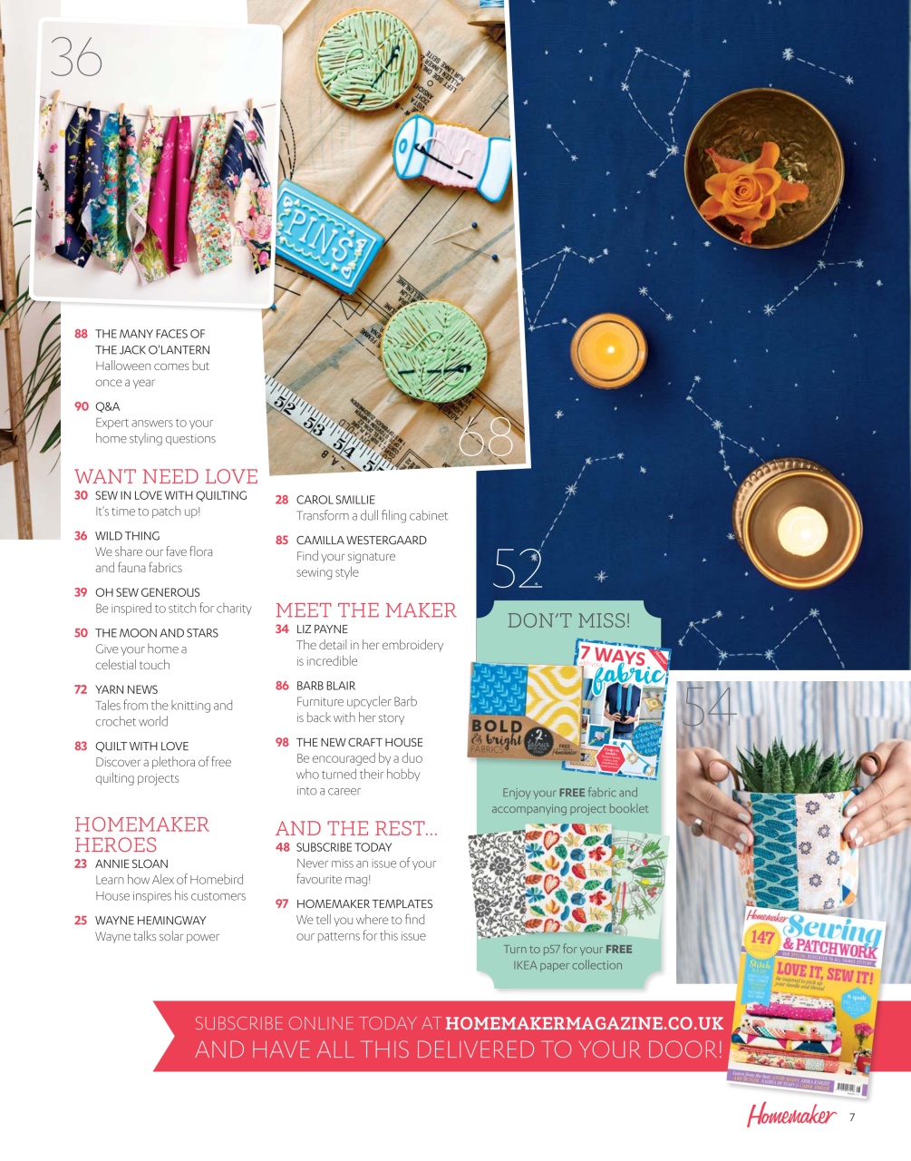 Homemaker Preview Pages