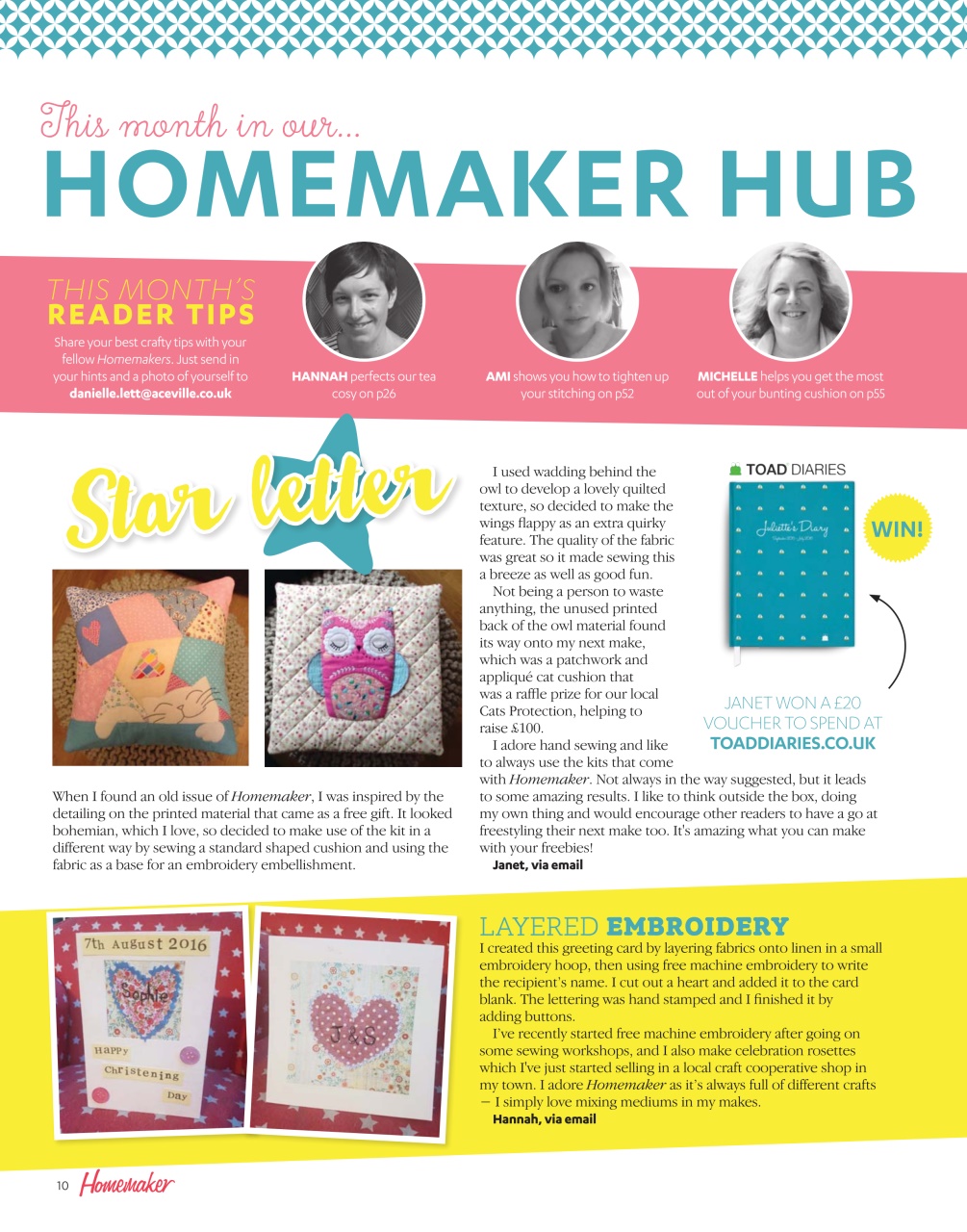 Homemaker Preview Pages