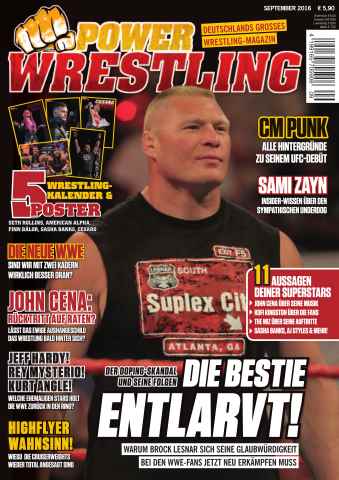 Power-Wrestling issue September 2016