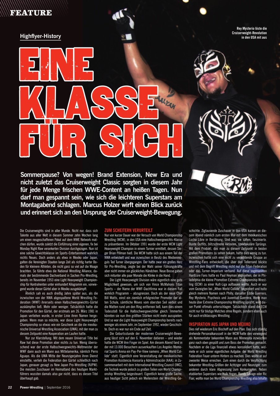 Power-Wrestling Preview Pages