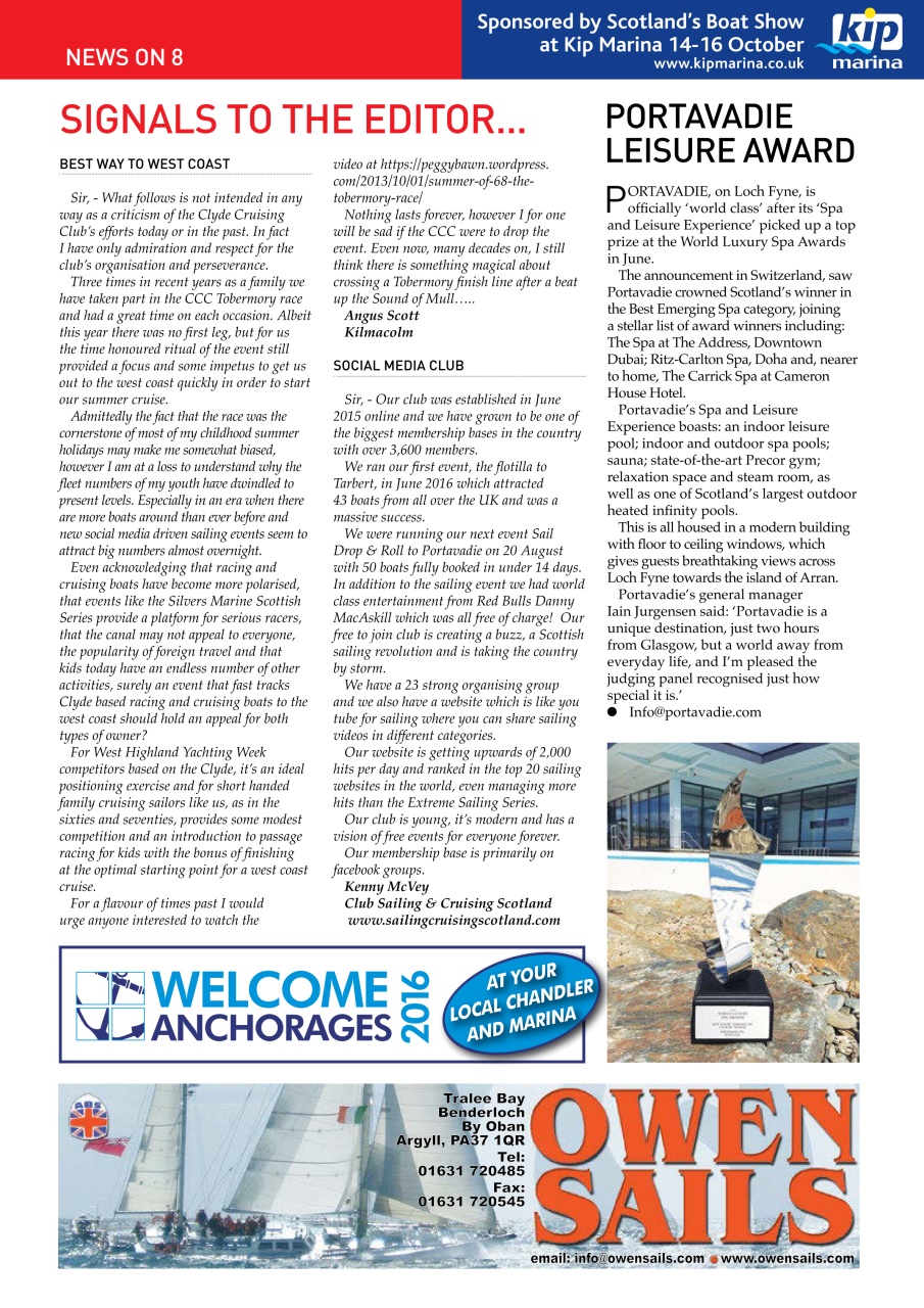 Yachting Life Preview Pages