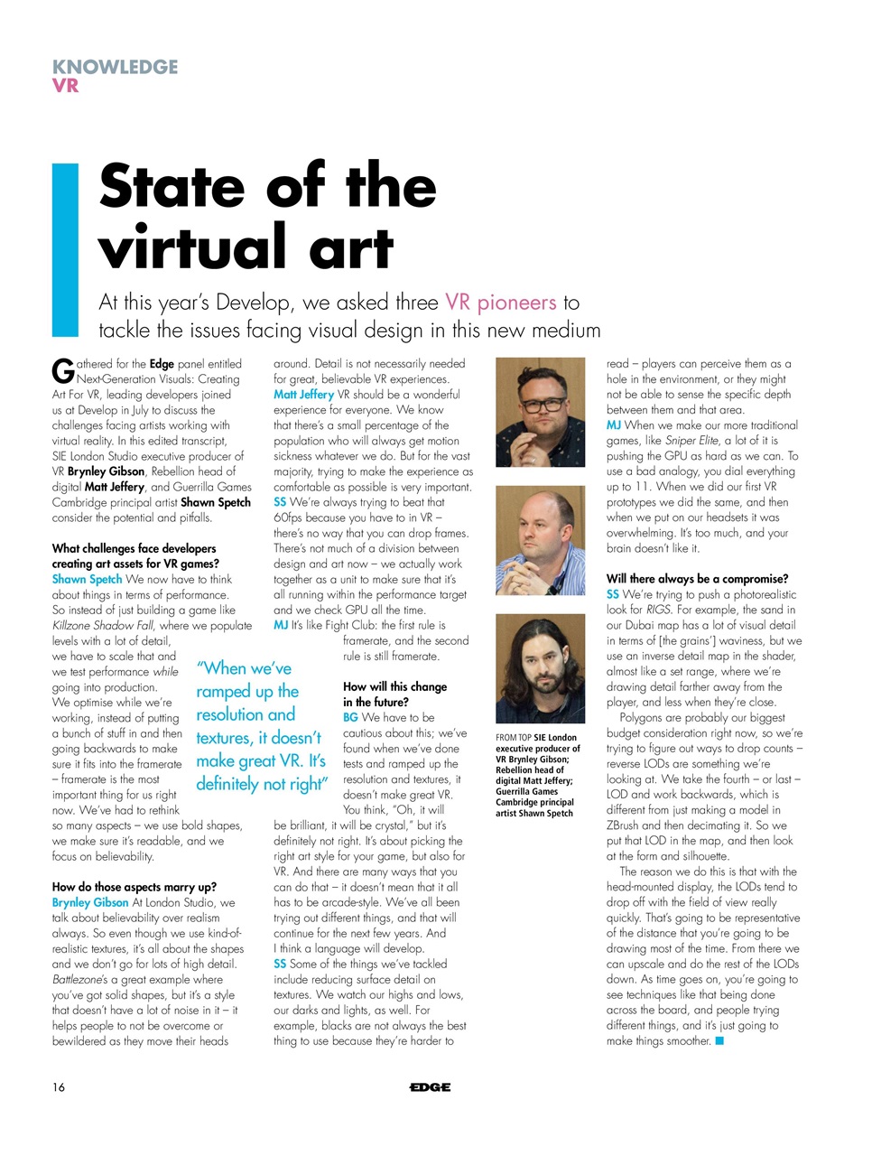 Edge Preview Pages