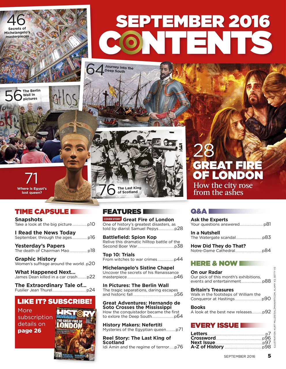 BBC History Revealed Magazine Preview Pages