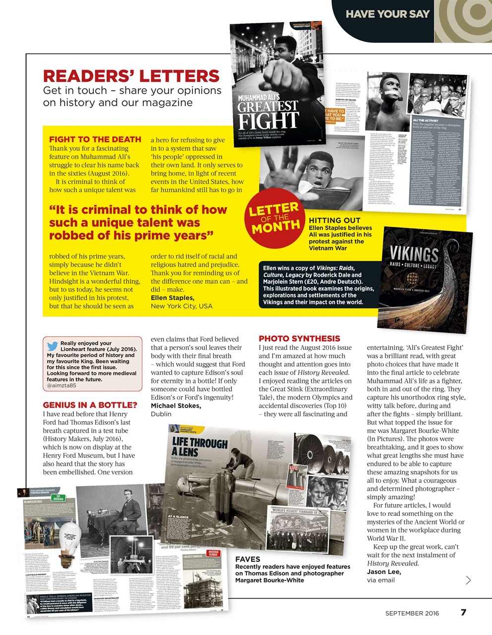 BBC History Revealed Magazine Preview Pages