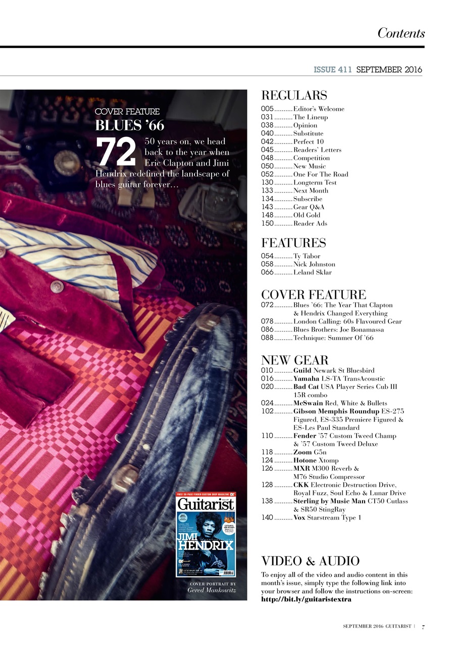 Guitarist Preview Pages