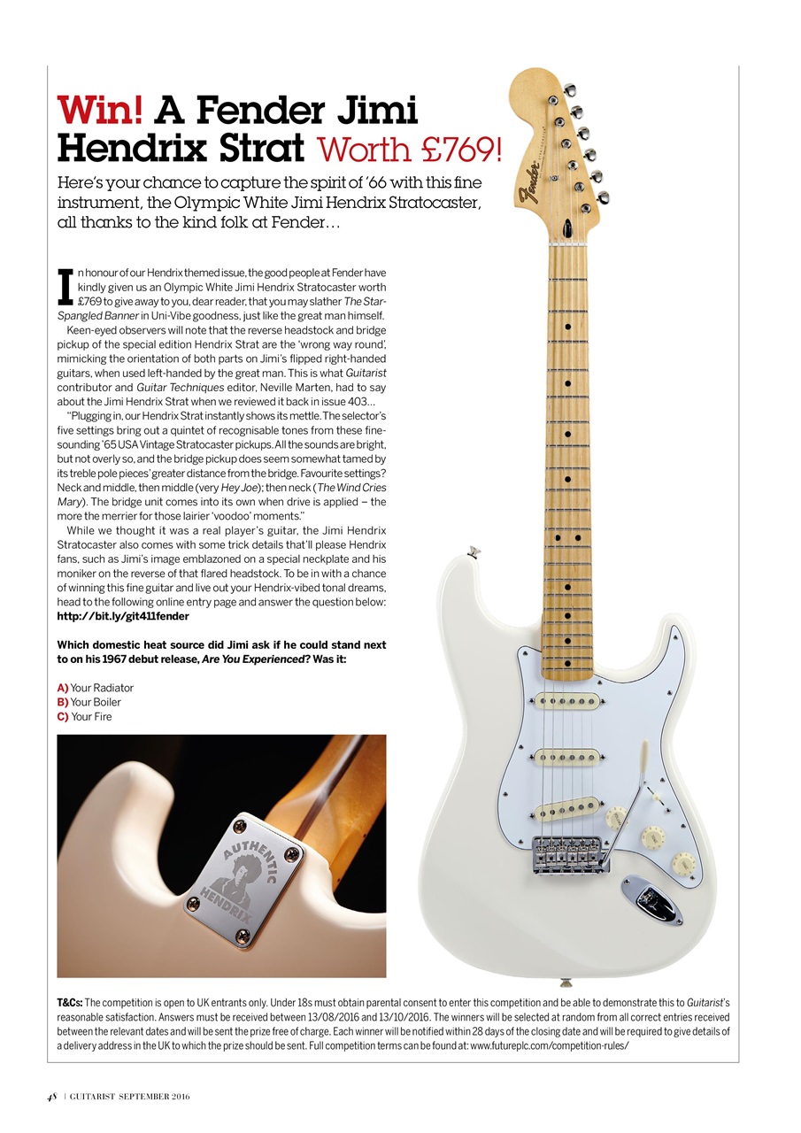 Guitarist Preview Pages