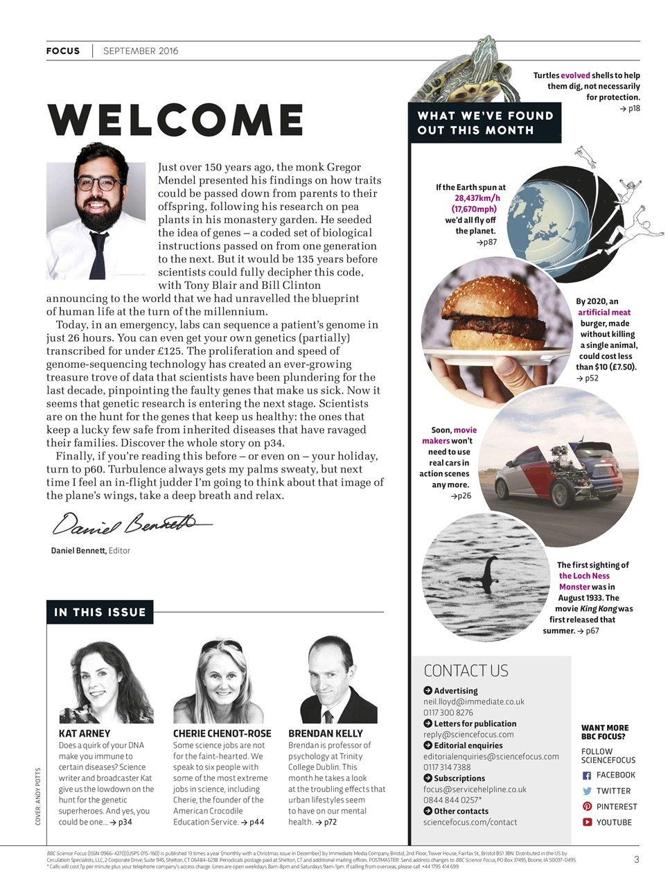 BBC Science Focus Magazine Preview Pages