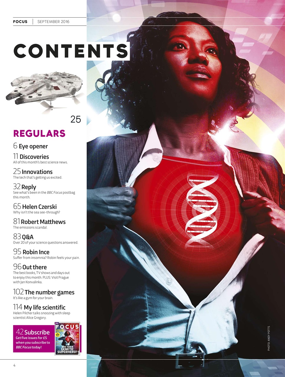 BBC Science Focus Magazine Preview Pages