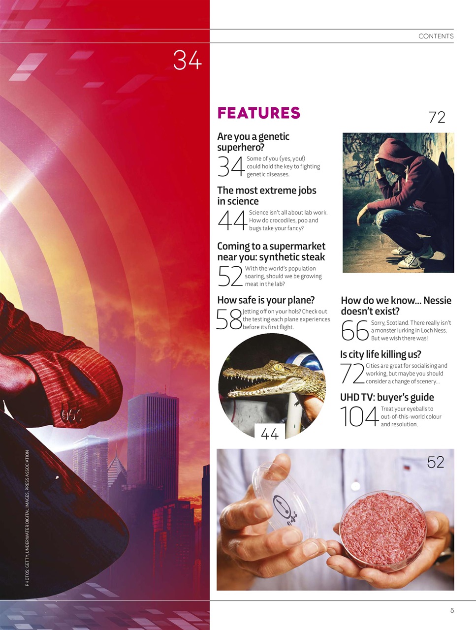 BBC Science Focus Magazine Preview Pages