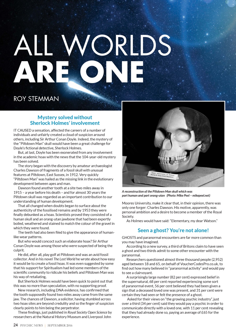 Psychic News Preview Pages