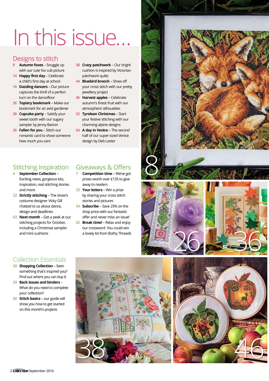 Cross Stitch Collection Preview Pages