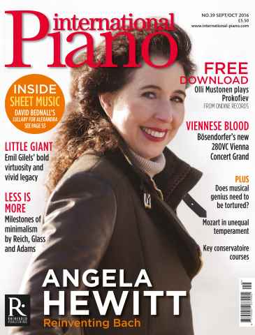International Piano issue Sept - Oct 2016