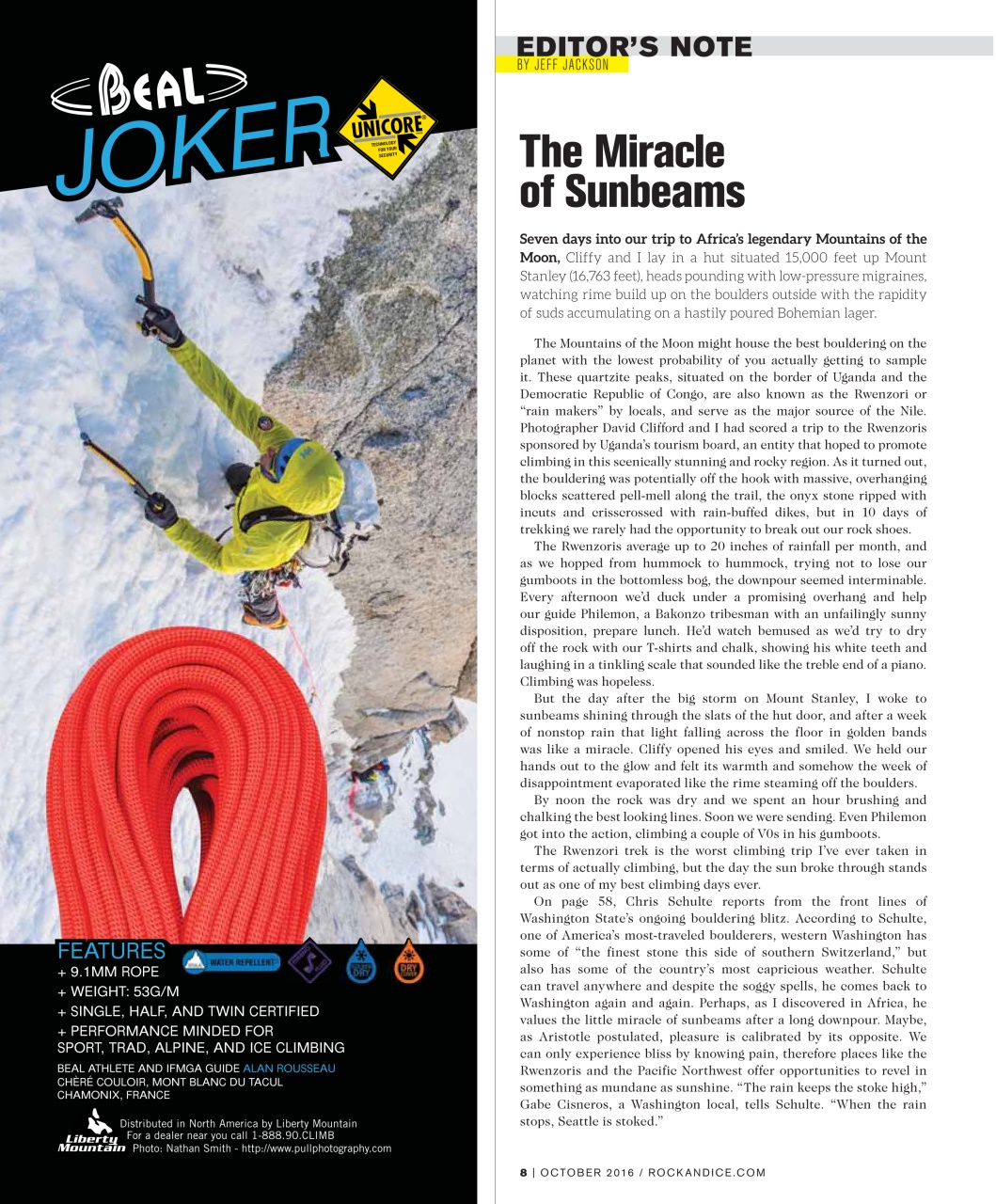 Rock and Ice Preview Pages